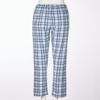 boxercraft Haley Flannel Pant for Women, 100% Cotton Flannel Pant with Side Pockets and Adjustable Drawstring, Heritage Carolina Blue M view 2