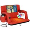 Alpcour Heated Reclining Stadium Seat for Bleachers  Wide Bleacher Chair with Back Support and Cushion, Armrests, Side Pockets, & Hook  Stadium Seats Chairs for Camping, Kayak, Paddle Board & More view 1