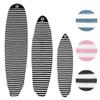 PAMGEA Surf Squared 6'4" Shortboard Surfboard Sock Cover  Lightweight Stretch SUP & Paddleboard Bag, Protective Sleeve for Shortboard, Longboard, Hybrid, Wakesurf  Surfing Accessory, Black view 1