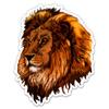 Lion - 3" Vinyl Sticker - for Car Laptop Water Bottle Phone - Waterproof Decal view 1