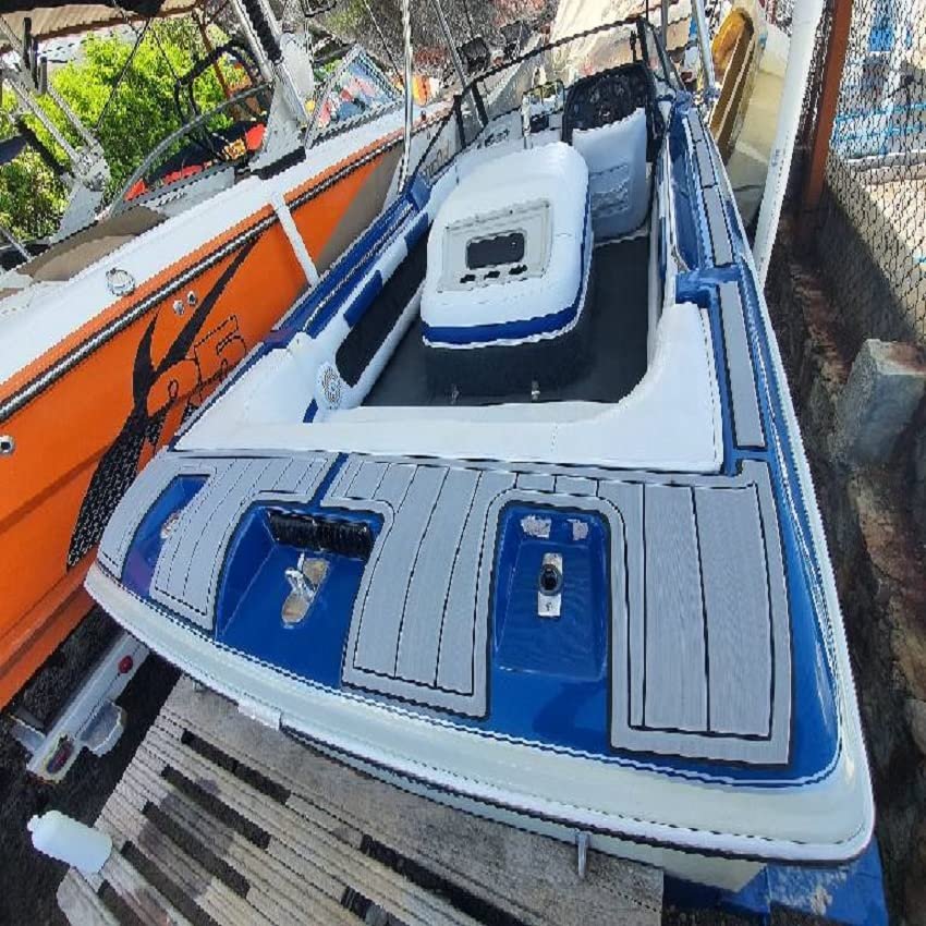 Boat EVA Faux Teak Decking Floor Compatible with 2020 MasterCraft NXT20 Cockpit
