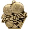 2.25" Softball Medal Awards, Gold Masters Softball Team Trophy Awards Includes Free Neck Ribbon 20 Pack Prime view 2