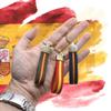 BDM - Llavero original para regalar con bandera de Espaa - Dorado view 4