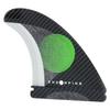 Firewire Endorfins KS1 3 Fin Set (Futures - Black/Green, Small) view 1