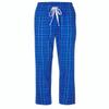 boxercraft Haley Flannel Pant for Women, 100% Cotton Flannel Pant with Side Pockets and Adjustable Drawstring, Royal Field Day XL view 1