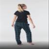boxercraft Haley Flannel Pant for Women, 100% Cotton Flannel Pant with Side Pockets and Adjustable Drawstring, Royal Field Day XL view 4