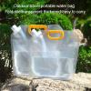LFFH Foldable Cube Water Container, Portable Outdoor Camping Water Storage Bag, Car Water Container, BPA-Free, Collapsible Plastic Water Bag (Capacity: 1.5 L, Size: 2 Pieces) view 3