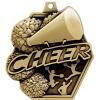 2.25" Cheer Medal Awards, Gold Masters Cheer Team Trophy Awards Includes Free Neck Ribbon 20 Pack view 2