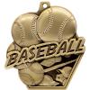 2.25" Baseball Medal Awards, Gold Masters Baseball League Trophy Awards Includes Free Neck Ribbon 10 Pack view 2