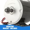 CDZHLTG Brushed Permanent Magnet Electric Motor for E Scooter Drive Speed Control Wind Turbine PMA 24V 350W 2700RPM view 4
