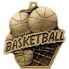 2.25" Basketball Medal Awards, Gold Masters Basketball Squad Trophy Awards Includes Free Neck Ribbon 50 Pack view 2