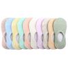 BOOPH 10 Pairs Girls Boys Socks Kids No Show Socks Toddlers Girl Anti-slip Ankle Low Cut Sock 9-12 Year Multicolor view 1