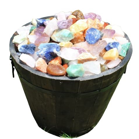 1 lb Bulk Lot Natural Brazil Mix (Large Rough Raw Rocks Stones 2260 Carats+)