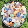1 lb Bulk Lot Natural Brazil Mix (Large Rough Raw Rocks Stones 2260 Carats+) view 3