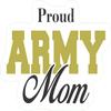 Proud Army Mom |Great Gift Idea|Decal Sticker|2 Pack|5 Inch Stickers|S10559 view 2