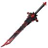 LALAPORT Fantasy Genshin Foam Sword for Costume, Cosplay, Halloween, Xmas Gift and Collection. (Wolfs Gravestone) view 4