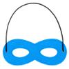 Cute Black Super Hero Eye Masks for Little Boys Kids Party Cosplay Halloween Accessory Sky Blue view 1