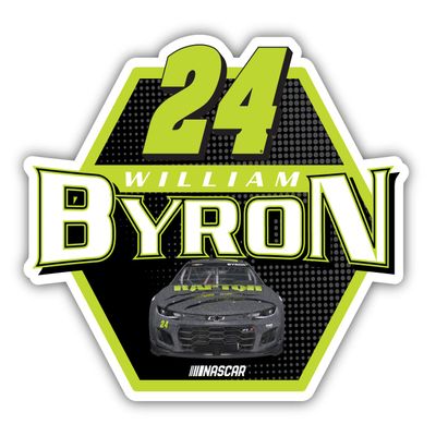 Nascar #24 William Byron 4-Inch Vinyl Decal Sticker