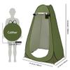 Ceither Privacy Shower Tent, Pop up Portable Camping Tent, Outdoor Toilet Changing Dressing Room, Instant Privacy Shelter for Picnic Waterproof Bathroom view 2