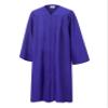 SAMDEEMI Unisex Adult Matte Graduation Gown Only, for High School, Bachelor, Choir Robes, Pulpit Robe, Pastor and Halloween, purple 57" view 1