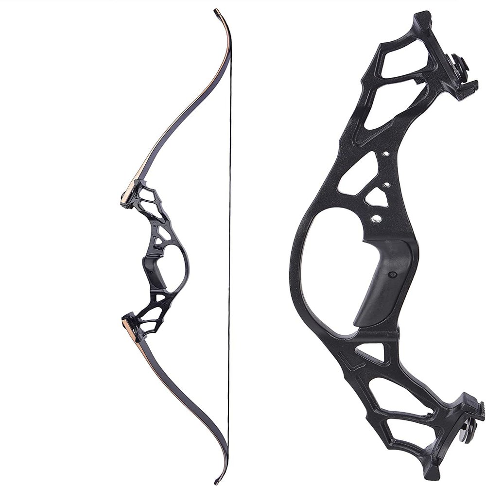 AMEYXGS Archery Recurve Bow 62" Takedown Bow Darw Weight 30-60LB Aluminum Alloy Bow Riser - Right Hand (60 LB)