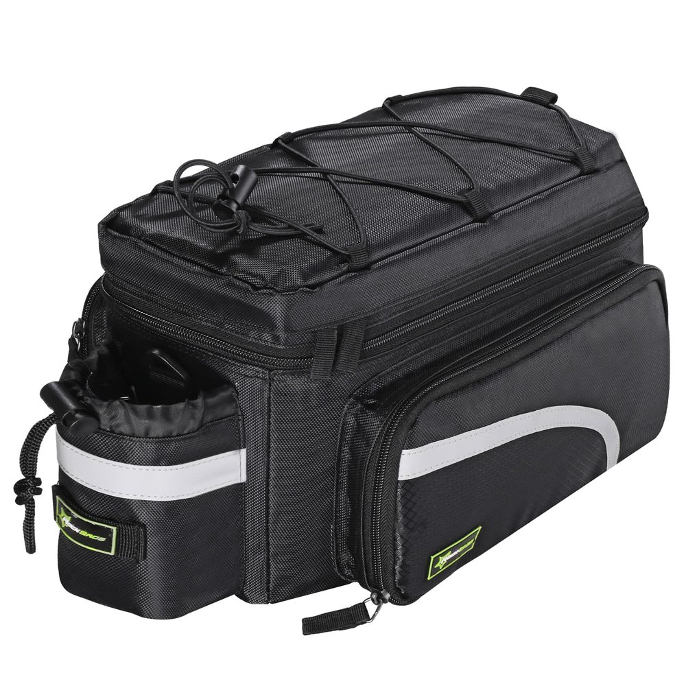 ROCKBROS Bike Trunk Bag 13L-25L Bike Rear Rack Bag Bike Cargo Rack Bag Rear Rack Carrier Bag