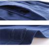 Mens Boxer Briefs Underwear 2 Pack Cotton Sexy Boxer Shorts for Male Plus Size Slacks Sleepwear Trunks Z-2 Black L view 2