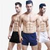 Mens Boxer Briefs Underwear 2 Pack Cotton Sexy Boxer Shorts for Male Plus Size Slacks Sleepwear Trunks Z-2 Black L view 4
