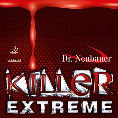 JUIC Table Tennis Change System Soft Rubber Killer Extreme Dr. Neubauer (BK) Thickness 0.09 inch (2.2 mm) 1200