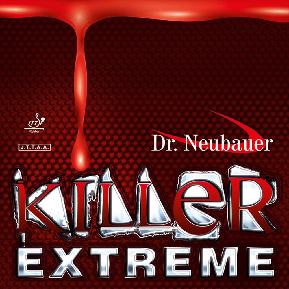 JUIC Table Tennis Change System Soft Rubber Killer Extreme Dr. Neubauer (BK) Thickness 0.09 inch (2.2 mm) 1200