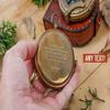 WORLDMART Engraved Gift, Unique Gift, Wedding Gift, Engraved Compass Antique Compass, Sundial Compass view 2
