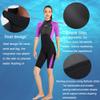 Mens Wetsuit Women Adult Shorty 2MM Neoprene Wet Suit Diving Scuba Surfing Suits, One Piece Short Sleeve Thermal Wetsuits Back Zip Swimsuit for Snorkeling Kayaking Water Sports (XS, 2MM Women Purple) view 4