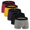 Mens Boxer Briefs Underwear 5 Pack Cotton Man Boxers Shorts Men Comfortable Breathable Panties 5mixa M view 1