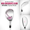 PGM Junior Golf Club Complete Set Includes Driver, Hybrid, 7, 9, Wedge Irons, Putter, Stand Bag Right Handed for Children Kids 3-5, 6 Pieces Youth Golf Clubs with 2 Headcovers for Boys & Girls view 4
