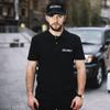 lepni.me Polo Shirts Custom 2 Sides Front and Back Print Personalized Text or Design Your Own Image (3XL Black Multi Color) view 4