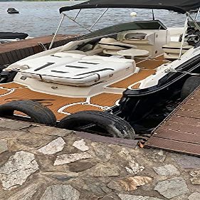 Boat EVA Faux Teak Decking Floor Compatible with 2018 Monterey 328 Swim Platform