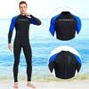 Dive Skins for Women Men Full Body Swimsuit Rash Guard Scuba Skin Thin Wetsuit, One Piece Long Sleeve Quick Dry Diving Skin UV Protection Surfing Spandex Wet Suit for Water Sport (3XL, Men-Blue) view 3