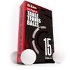 15 Pack White Ping Pong Balls 1 Star 40mm Official Size High Bounce Professional ABS Table Tennis Ball for Training & Practice - Durable High Performance view 1