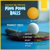 15 Pack White Ping Pong Balls 1 Star 40mm Official Size High Bounce Professional ABS Table Tennis Ball for Training & Practice - Durable High Performance view 2
