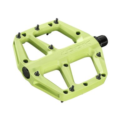 LOOK Cycle Trail Fusion MTB Bike PEDLAS Flat Pedals Lime