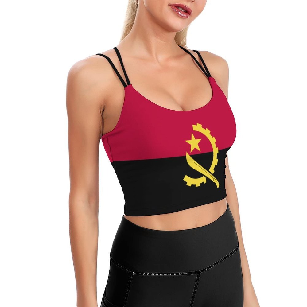 A (12) Yoga Tank Tops for Women Cropped Running Shirts Padded Sports Bra for Athletic Yoga Fitness XL