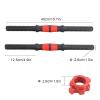 Alvinlite Dumbbell Bars, 40cm Weight Lifting Dumbbell Handles with 4Pcs Nuts Fitness Equipment for Sport Workout Training Gym view 3