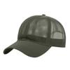 Summer Full Mesh Baseball Caps for Men Women Adjustable Sun Hats Lightweight Cooling Outdoor Sports Hats Breathable Army Green view 1