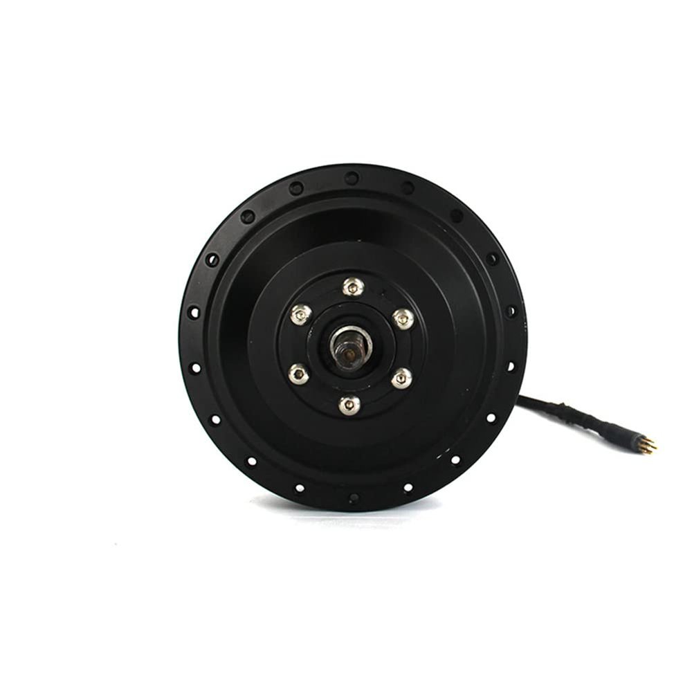 24/36/48V 350W Motor Broadband Spoke Wheel Motor 25Km/H Rear Drive Motor for Snowmobiles, Wide Tires, Electric Bikes
