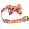 Carahere Mens Handmade Stylish Patterned Pre-Tied Bow Ties M126 Red Yellow Green view 3