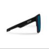 Bertoni Sport Polarized Sunglasses for Men Women in TR90 100% UV Block mod. Fulvio (Matt Black - Blue Mirror Lenses) view 3
