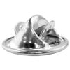 Custom Logo Silver Twinkler Insert Pins, 1.4" Round Upload Your Own Logo Pin, Personalize Now 50 Pack view 2