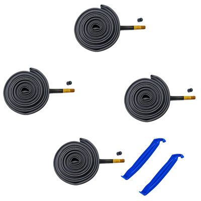 700x35C/38C/40C/43C Schrader Valve 700C Bike Inner Tubes for 700 x 35C 700x36C 700x37C 700 x 40C 700x41C 700 x 42C 700 x 43C Bike Tire Tubes