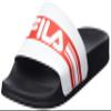 Fila Women's Oceano Slippers Loafer, Black Fila Red, 8 US view 1
