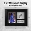 HWC Trading The Undertaker Gifts USL Framed Printed Signed Autograph Picture for WWE & WWF Memorabilia Fans - US Letter Size view 2